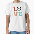 Love Soccer - Love Football by Numero14 Unisex T-shirt, Sweatshirt, Hoodie, Long Sleeve Tee - T-Shirt, Sweatshirt, Hoodie