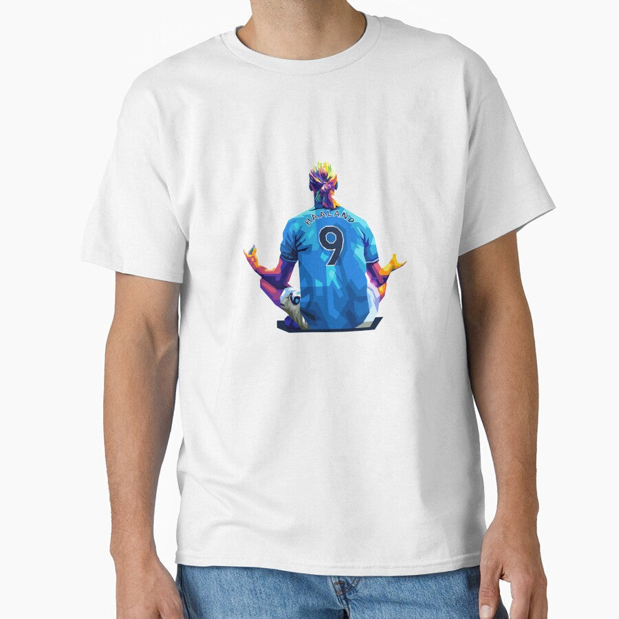 Haaland Goal Celebration by KahnHolliday Unisex T-shirt, Sweatshirt, Hoodie, Long Sleeve Tee - T-Shirt, Sweatshirt, Hoodie