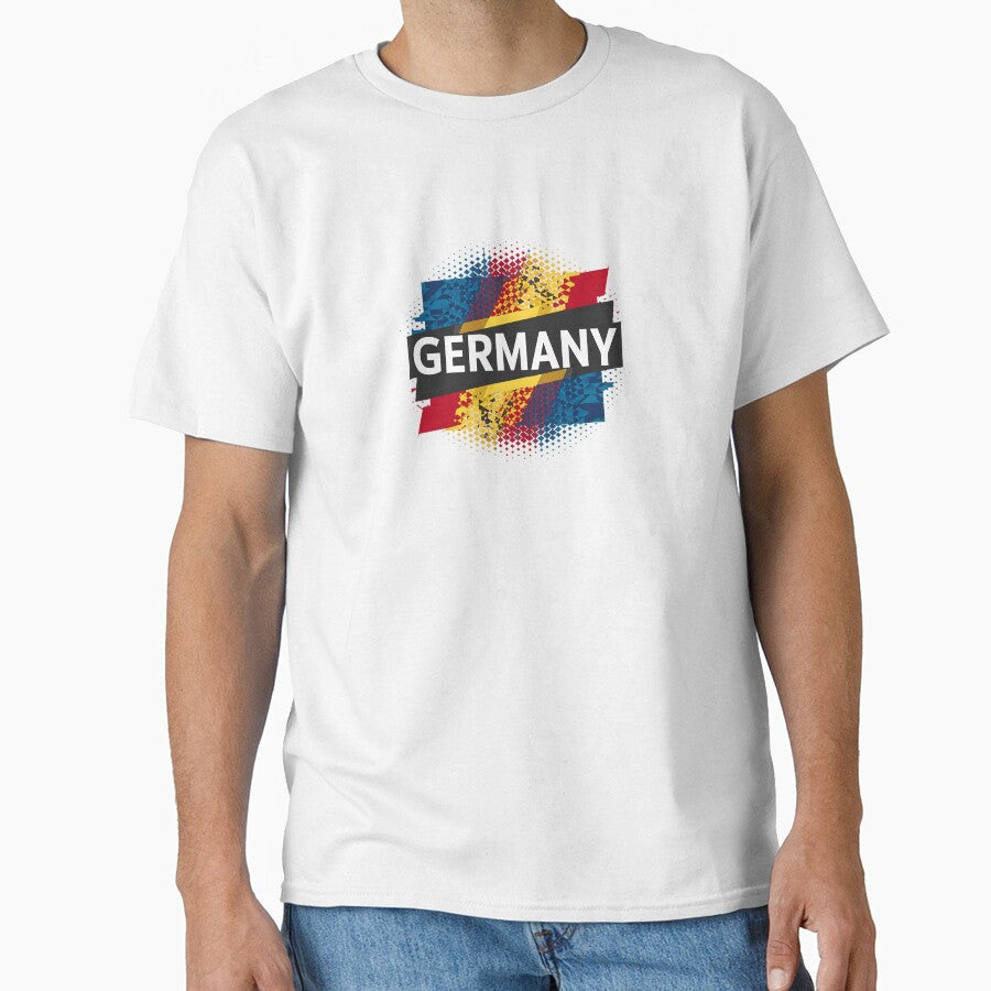 Germany Flag by jeshands Unisex T-shirt, Sweatshirt, Hoodie, Long Sleeve Tee - T-Shirt, Sweatshirt, Hoodie
