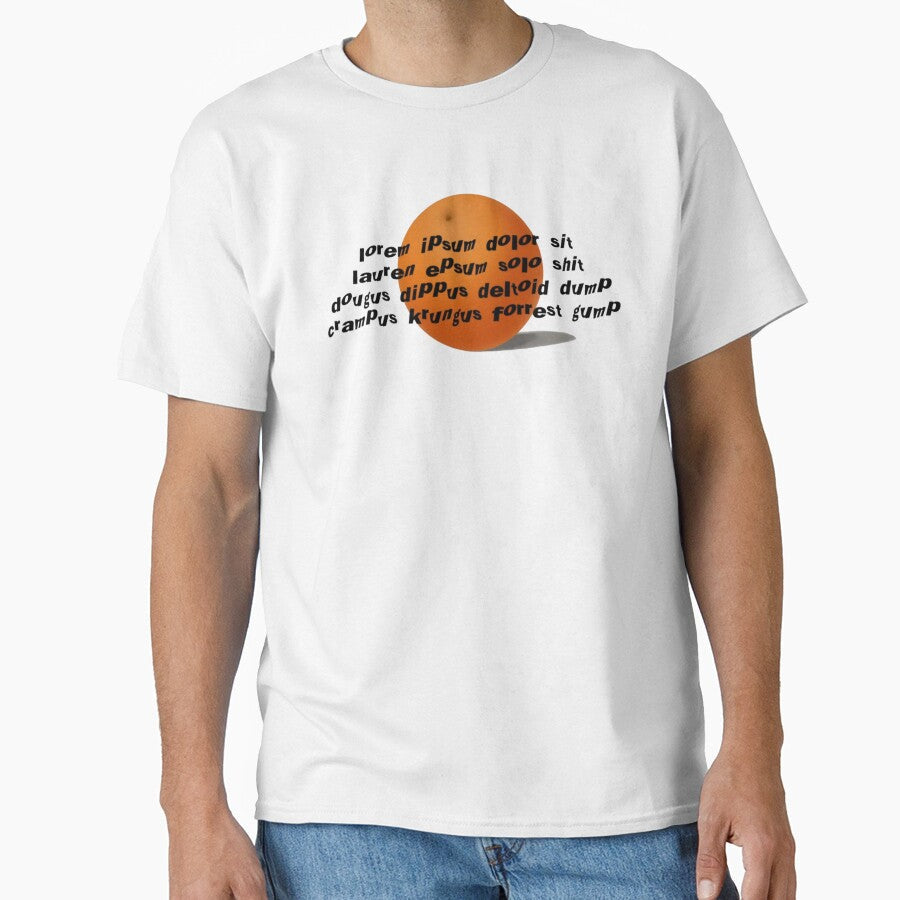 Drawfee lorem ipsum orange merch by Pandemicgoblin Unisex T-shirt, Sweatshirt, Hoodie, Long Sleeve Tee - T-Shirt, Sweatshirt, Hoodie