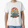 Soccer Dad Era  Retro Sports Vibes by ABLAT-CREATIONS Unisex T-shirt, Sweatshirt, Hoodie, Long Sleeve Tee - T-Shirt, Sweatshirt, Hoodie