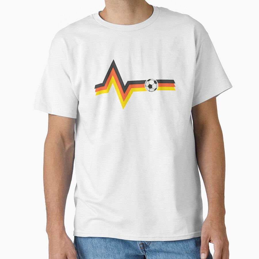 Football Germany by Gezwompl Unisex T-shirt, Sweatshirt, Hoodie, Long Sleeve Tee - T-Shirt, Sweatshirt, Hoodie