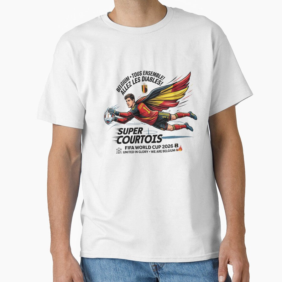 Thibaut Courtois Fan Art by Zenith-Co Unisex T-shirt, Sweatshirt, Hoodie, Long Sleeve Tee - T-Shirt, Sweatshirt, Hoodie