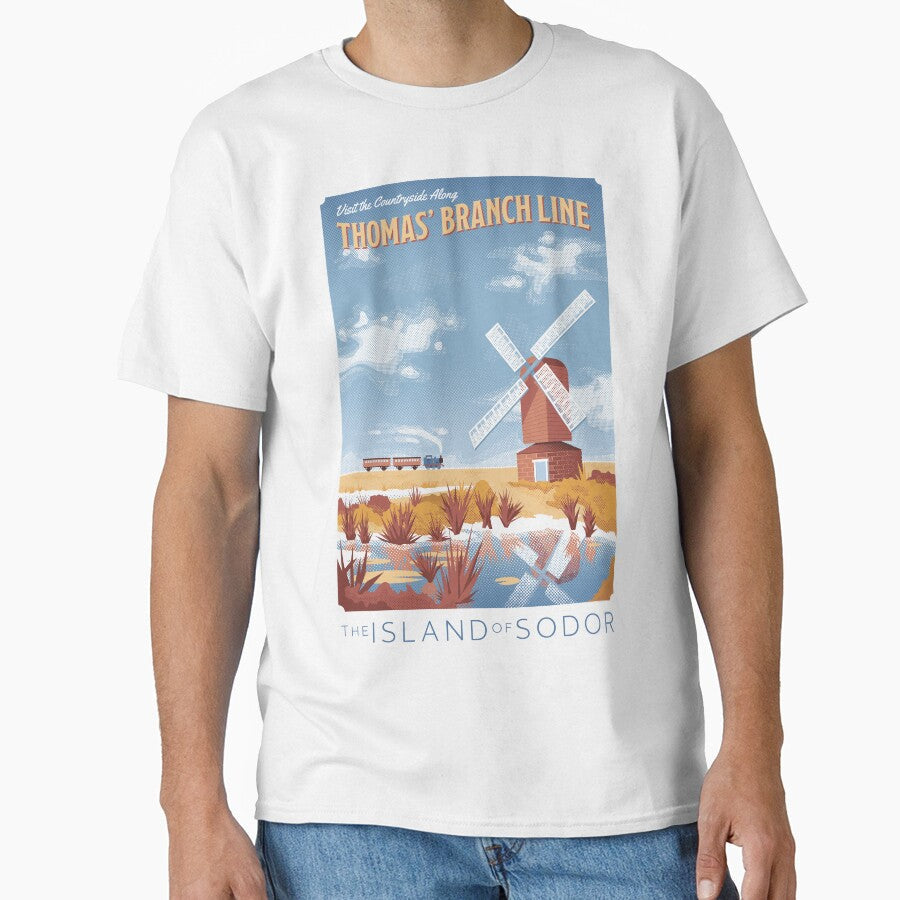 Thomas Branch Line Travel by adorabowldesign Unisex T-shirt, Sweatshirt, Hoodie, Long Sleeve Tee - T-Shirt, Sweatshirt, Hoodie