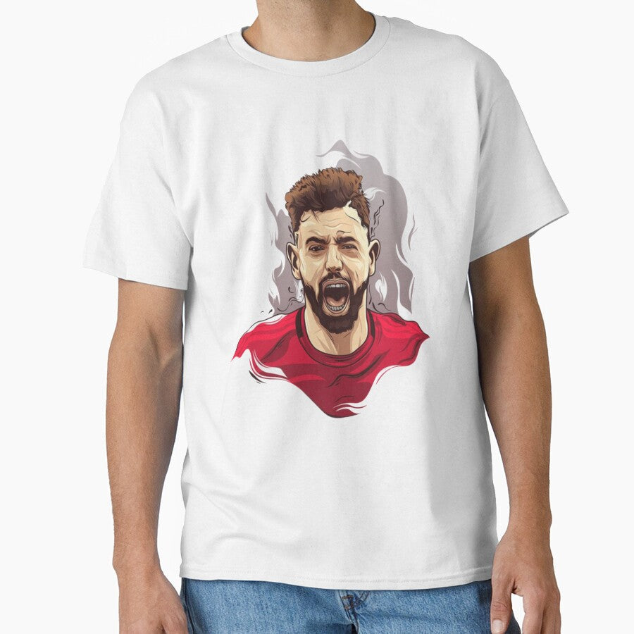 Bruno Fernandes Fan Artwork by Samsss Unisex T-shirt, Sweatshirt, Hoodie, Long Sleeve Tee - T-Shirt, Sweatshirt, Hoodie