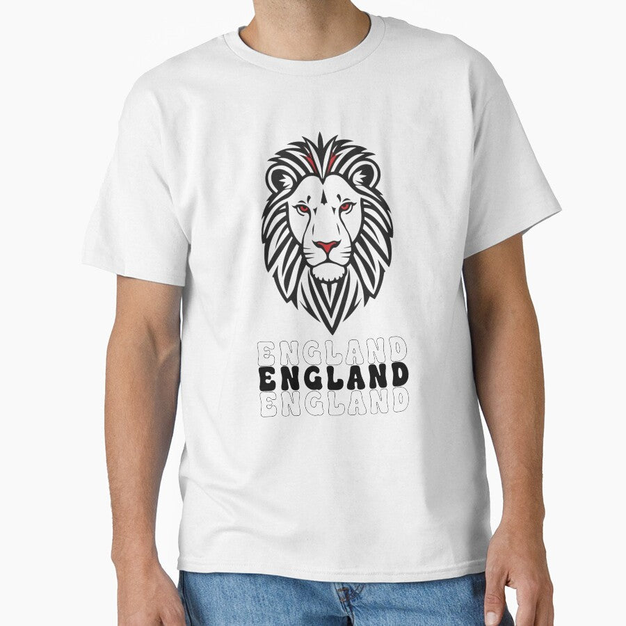 England Lion Head  UK Pride Lion Design by a1qualityd Unisex T-shirt, Sweatshirt, Hoodie, Long Sleeve Tee - T-Shirt, Sweatshirt, Hoodie