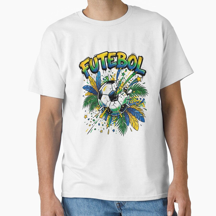 Brazil Carnival Football Shirt Futebol Fan Vibrant Graphic Tee World Cup 2026 by Boldna Unisex T-shirt, Sweatshirt, Hoodie, Long Sleeve Tee - T-Shirt, Sweatshirt, Hoodie