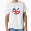 I_d Rather Be In Wrexham - Union Jack Heart by MimounArt Unisex T-shirt, Sweatshirt, Hoodie, Long Sleeve Tee - T-Shirt, Sweatshirt, Hoodie