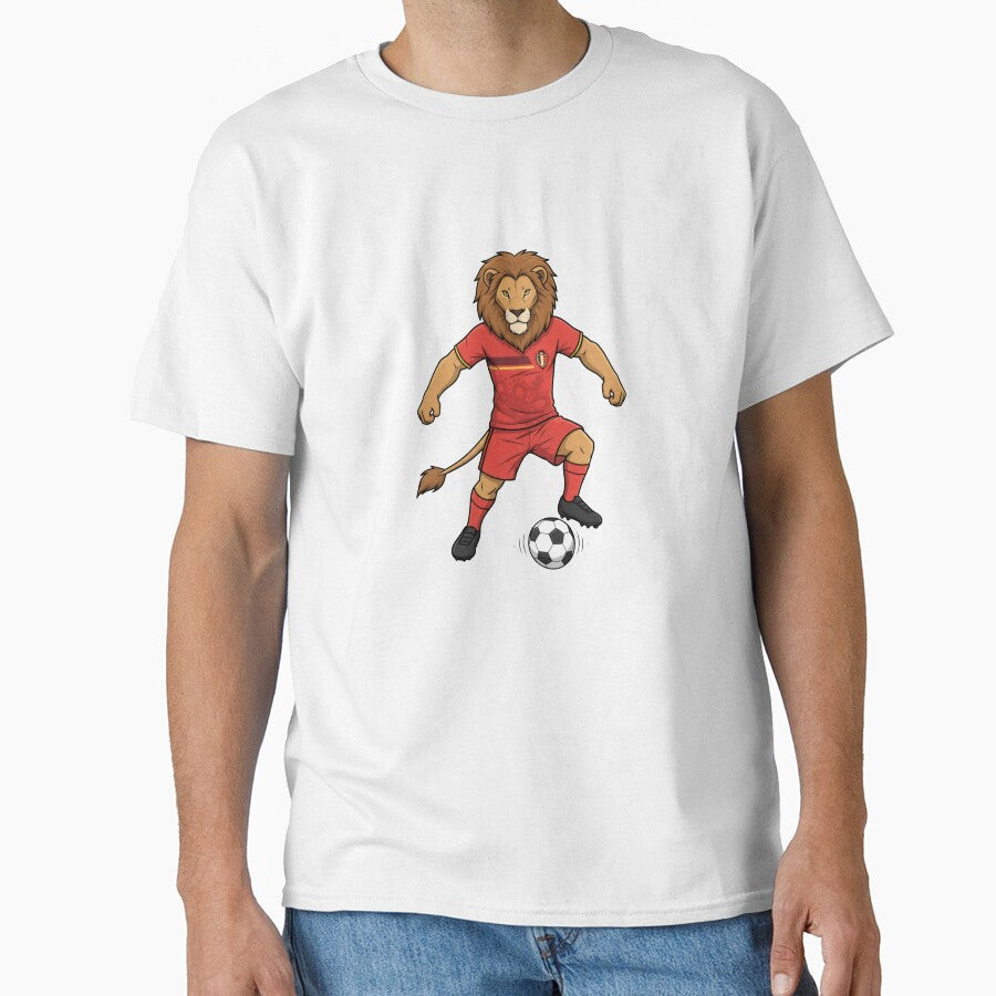 Belgian Lion Soccer - Road to World Cup 2026 by Studio23:45 Unisex T-shirt, Sweatshirt, Hoodie, Long Sleeve Tee - T-Shirt, Sweatshirt, Hoodie