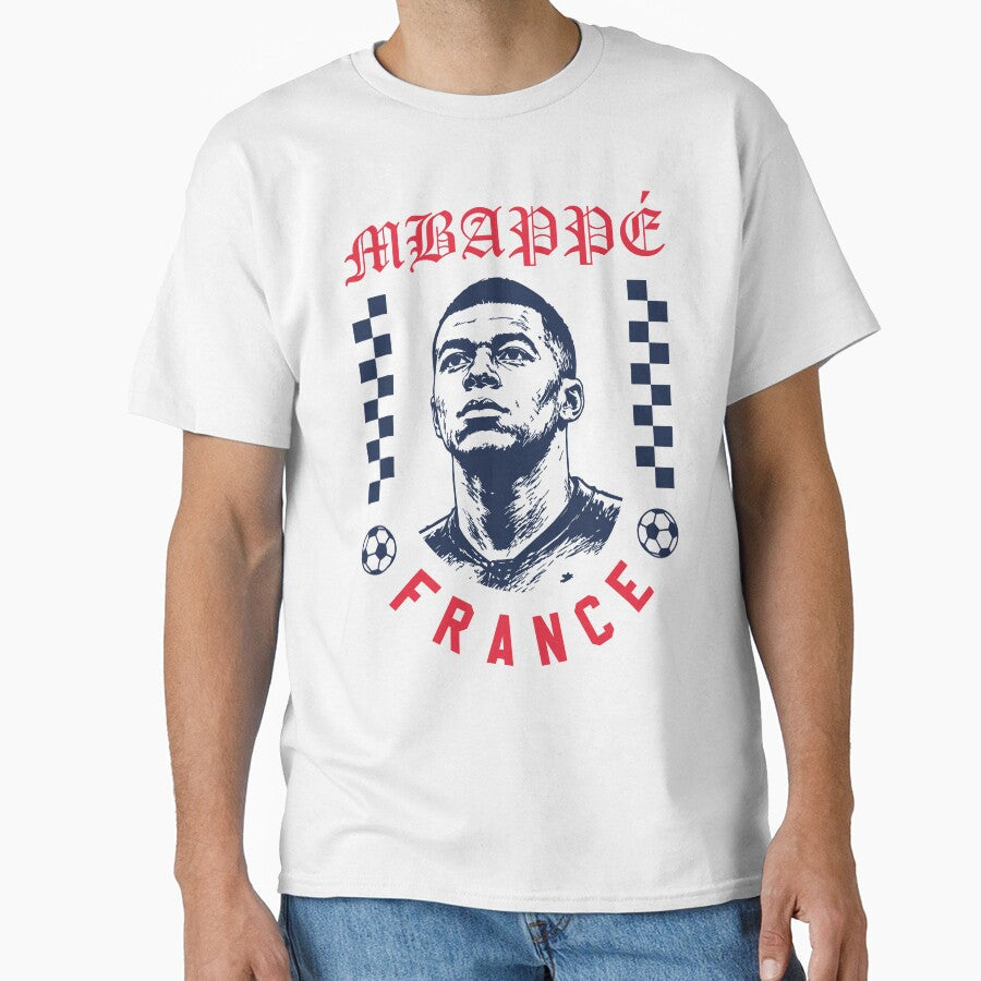 Mbapp France Football Design World Cup Soccer Fan Art Speed Star by Tattee Unisex T-shirt, Sweatshirt, Hoodie, Long Sleeve Tee - T-Shirt, Sweatshirt, Hoodie