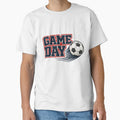 Soccer Game Day by trieschman Unisex T-shirt, Sweatshirt, Hoodie, Long Sleeve Tee - T-Shirt, Sweatshirt, Hoodie