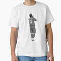Joao Neves Black and White Version by Aldduardo Unisex T-shirt, Sweatshirt, Hoodie, Long Sleeve Tee - T-Shirt, Sweatshirt, Hoodie