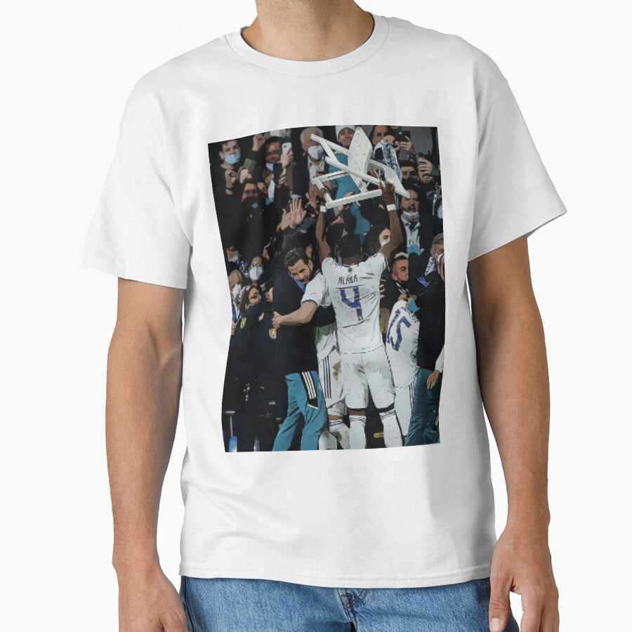 David Alaba Chair Celebration by ijdesigns Unisex T-shirt, Sweatshirt, Hoodie, Long Sleeve Tee - T-Shirt, Sweatshirt, Hoodie