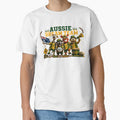 Aussie Dream Team  Australia World Cup 2026 Fans by WabiSabiSjak Unisex T-shirt, Sweatshirt, Hoodie, Long Sleeve Tee - T-Shirt, Sweatshirt, Hoodie