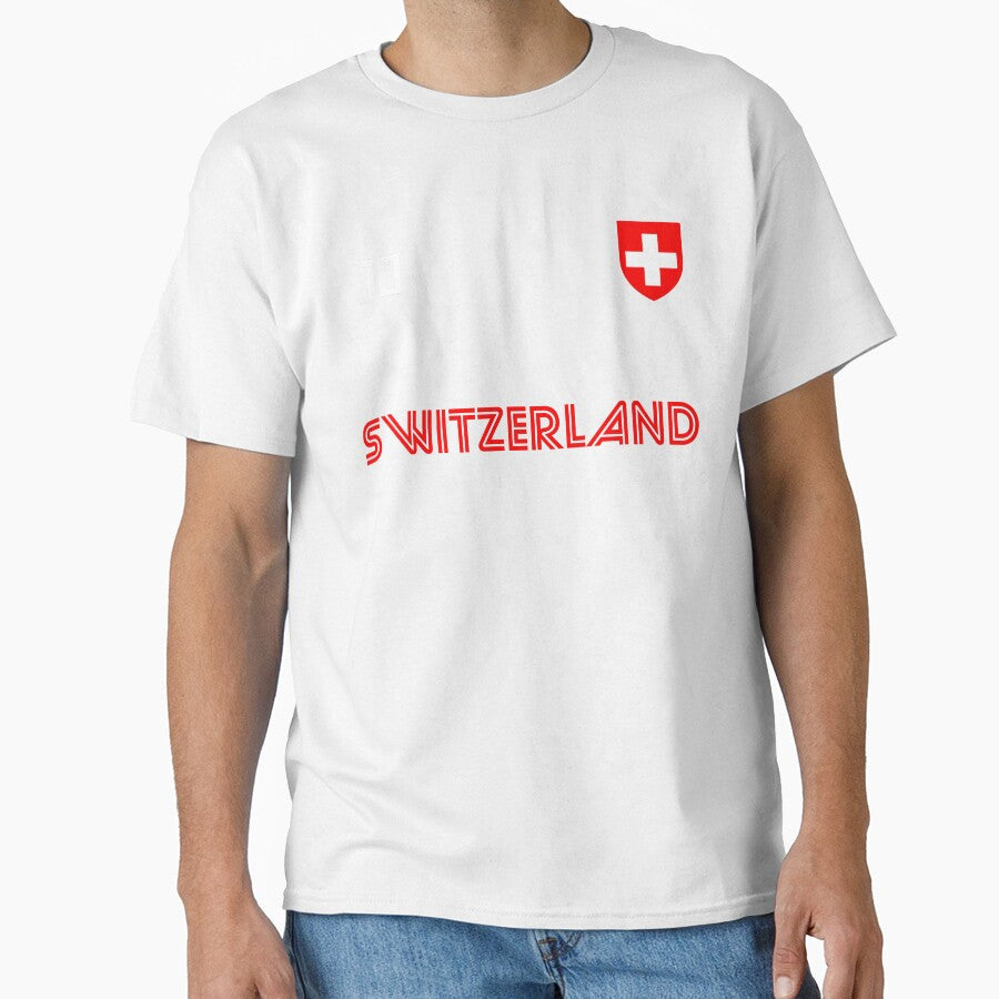 Switzerland Soccer Team Swiss Flag football fan by majuga Unisex T-shirt, Sweatshirt, Hoodie, Long Sleeve Tee - T-Shirt, Sweatshirt, Hoodie