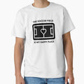 Soccer Lover Shirt  The Soccer Field Is My Happy Place by GenesixDesign Unisex T-shirt, Sweatshirt, Hoodie, Long Sleeve Tee - T-Shirt, Sweatshirt, Hoodie