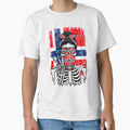 Norway-Inspired Graphic Tee for Everyday Style by Colorful Designs Unisex T-shirt, Sweatshirt, Hoodie, Long Sleeve Tee - T-Shirt, Sweatshirt, Hoodie