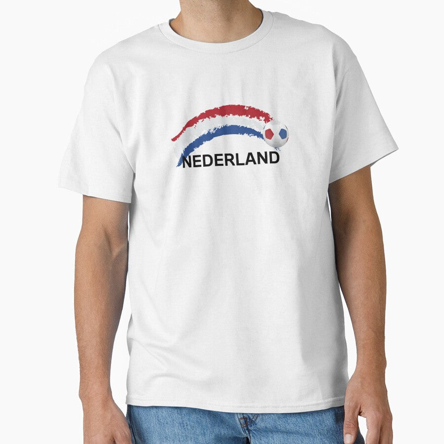 Netherlands Football Supporter Dutch Soccer Fan by Retr0Tshirts Unisex T-shirt, Sweatshirt, Hoodie, Long Sleeve Tee - T-Shirt, Sweatshirt, Hoodie