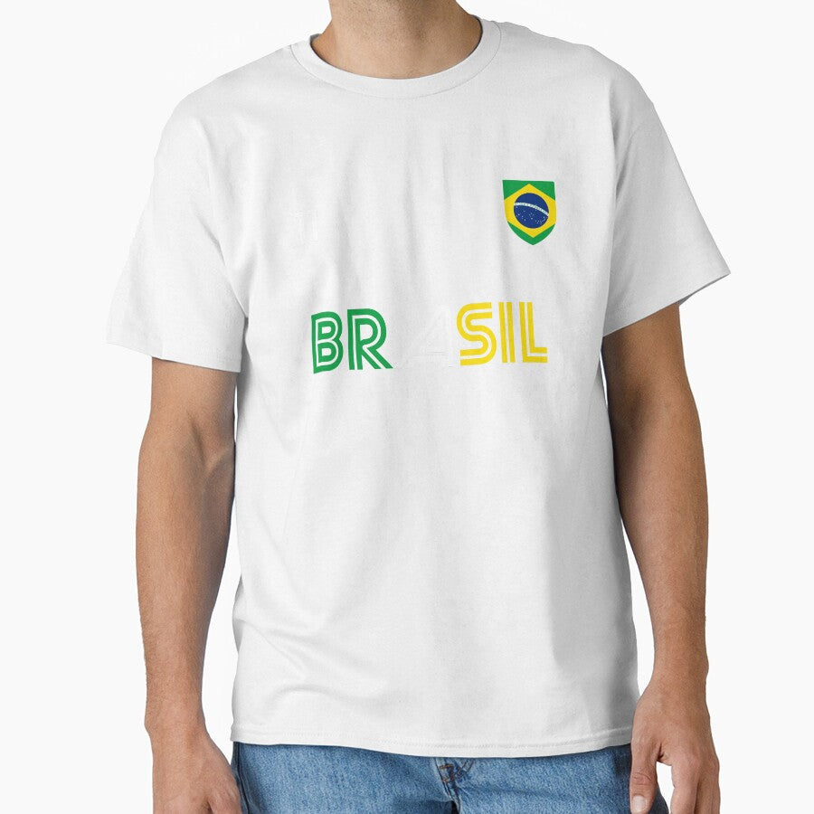 Brazil Soccer Team Brazilian Flag football fan by majuga Unisex T-shirt, Sweatshirt, Hoodie, Long Sleeve Tee - T-Shirt, Sweatshirt, Hoodie