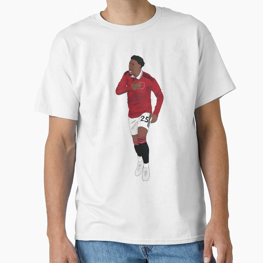 Sancho United Passion Goal Celebration by Hevding Unisex T-shirt, Sweatshirt, Hoodie, Long Sleeve Tee - T-Shirt, Sweatshirt, Hoodie