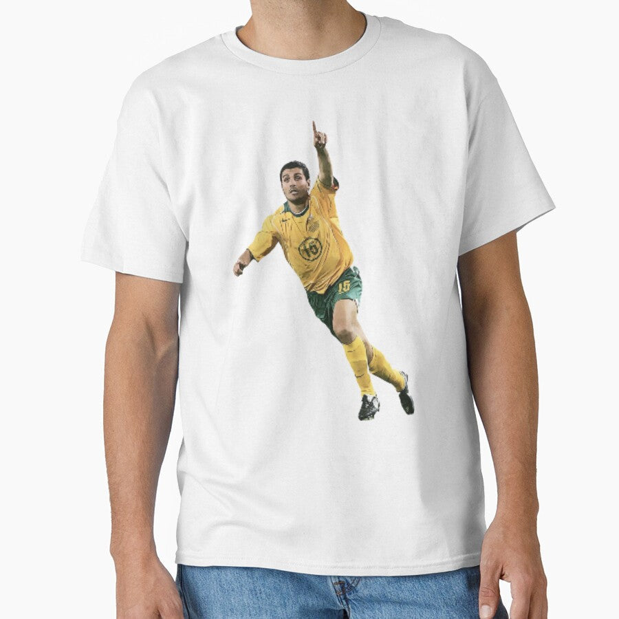 John Aloisi World Cup Qualifying Penalty Goal Celebration by ijdesigns Unisex T-shirt, Sweatshirt, Hoodie, Long Sleeve Tee - T-Shirt, Sweatshirt, Hoodie