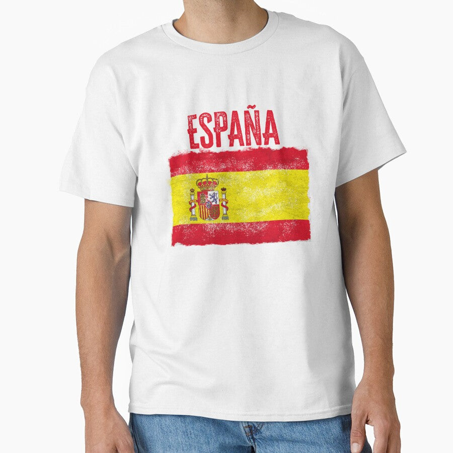 Spain by JohnMillDesigns Unisex T-shirt, Sweatshirt, Hoodie, Long Sleeve Tee - T-Shirt, Sweatshirt, Hoodie