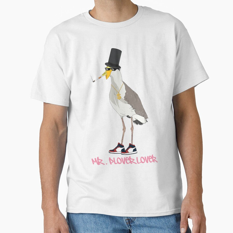 Mr. Plover Lover by kanamalukaWild Unisex T-shirt, Sweatshirt, Hoodie, Long Sleeve Tee - T-Shirt, Sweatshirt, Hoodie