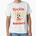 Rockin Soccer Mom From Massachusetts by LarrysDesigns Unisex T-shirt, Sweatshirt, Hoodie, Long Sleeve Tee - T-Shirt, Sweatshirt, Hoodie