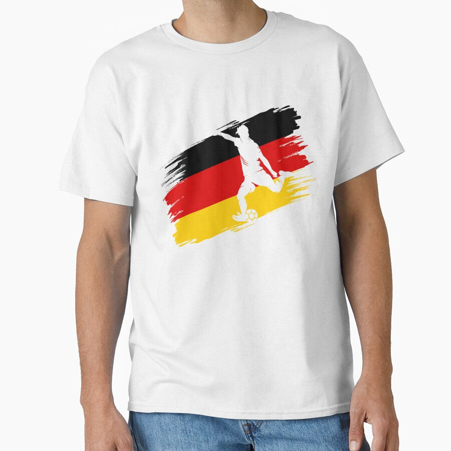 Germany Flag Football Soccer Fan Jersey by xtocky Unisex T-shirt, Sweatshirt, Hoodie, Long Sleeve Tee - T-Shirt, Sweatshirt, Hoodie