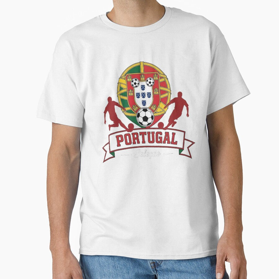 Portugal Soccer Selection Heritage by Majorprint Unisex T-shirt, Sweatshirt, Hoodie, Long Sleeve Tee - T-Shirt, Sweatshirt, Hoodie