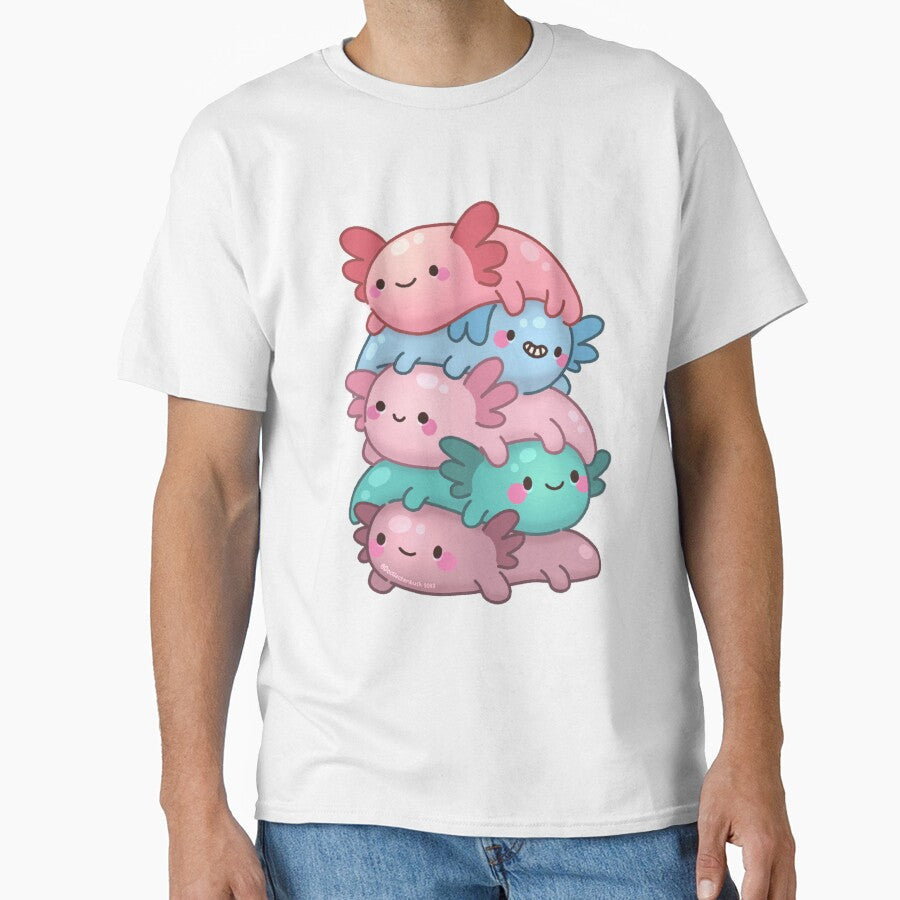 Staxolotls by DocHackenbush Unisex T-shirt, Sweatshirt, Hoodie, Long Sleeve Tee - T-Shirt, Sweatshirt, Hoodie