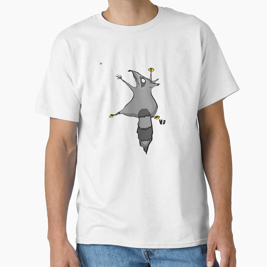 Rascale the Climbing Raccoon by Raccoona Matata Unisex T-shirt, Sweatshirt, Hoodie, Long Sleeve Tee - T-Shirt, Sweatshirt, Hoodie