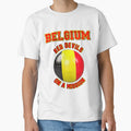 Belgium fan slogan for football, Belgian supporters by superpixus Unisex T-shirt, Sweatshirt, Hoodie, Long Sleeve Tee - T-Shirt, Sweatshirt, Hoodie