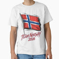 Team Norway 2026  Soccer Fan T-Shirt V10 by DBWStudios Unisex T-shirt, Sweatshirt, Hoodie, Long Sleeve Tee - T-Shirt, Sweatshirt, Hoodie