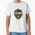 Ghana Black Stars Football Crest by shadaz57 Unisex T-shirt, Sweatshirt, Hoodie, Long Sleeve Tee - T-Shirt, Sweatshirt, Hoodie