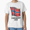 Team Norway 2026  Soccer Fan T-Shirt V4 by DBWStudios Unisex T-shirt, Sweatshirt, Hoodie, Long Sleeve Tee - T-Shirt, Sweatshirt, Hoodie
