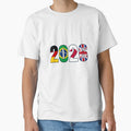 2026 Football  Flag Typography Germany Brazil Japan England by David Mateo ArtWorks Unisex T-shirt, Sweatshirt, Hoodie, Long Sleeve Tee - T-Shirt, Sweatshirt, Hoodie