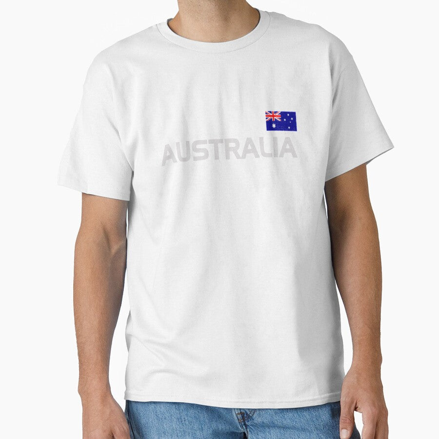 Australia National Soccer Football Team Fan by shirtshue Unisex T-shirt, Sweatshirt, Hoodie, Long Sleeve Tee - T-Shirt, Sweatshirt, Hoodie