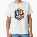 France 2026 Football Fan Pride Blue White Red Vintage Design by fredmascarenas Unisex T-shirt, Sweatshirt, Hoodie, Long Sleeve Tee - T-Shirt, Sweatshirt, Hoodie