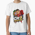 CR7 Portugal Cristiano Ronaldo Chibi Fan t-shirt stickers by Ashley critters Unisex T-shirt, Sweatshirt, Hoodie, Long Sleeve Tee - T-Shirt, Sweatshirt, Hoodie