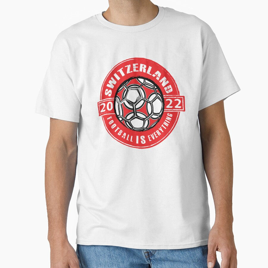 Football Is Everything - Switzerland 2022 Vintage by FOOTBALL IS EVERYTHING Unisex T-shirt, Sweatshirt, Hoodie, Long Sleeve Tee - T-Shirt, Sweatshirt, Hoodie