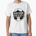 Soccer Ball Dad by Sandra Garcia Unisex T-shirt, Sweatshirt, Hoodie, Long Sleeve Tee - T-Shirt, Sweatshirt, Hoodie