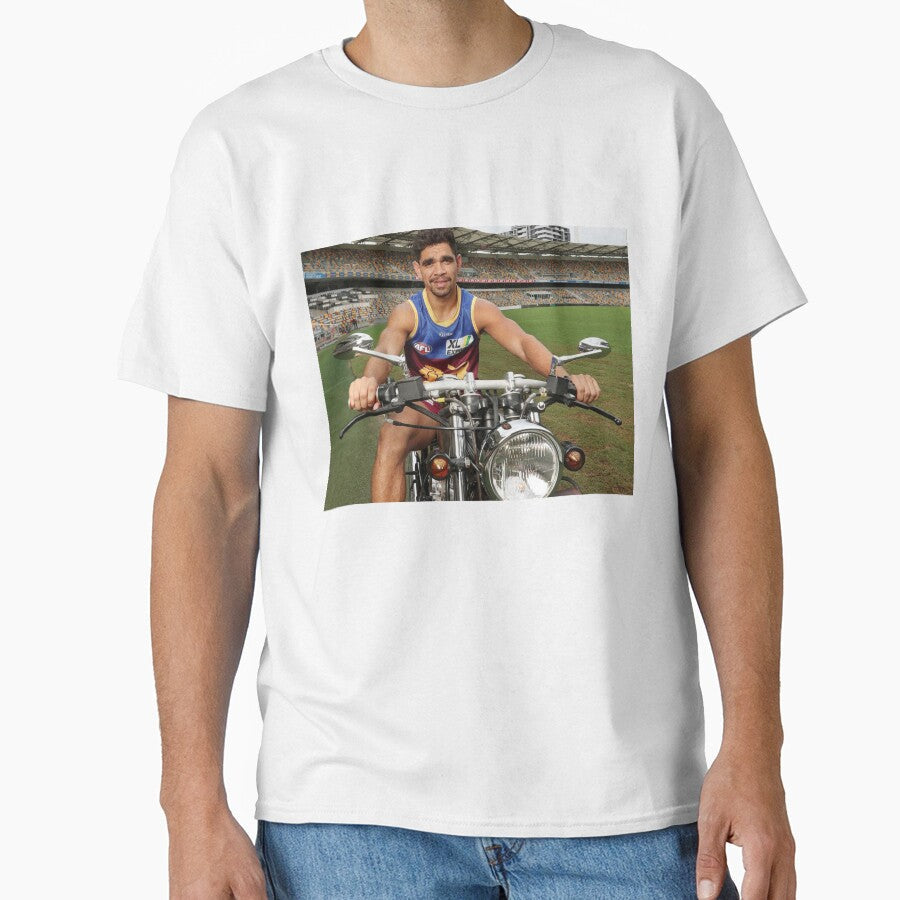 Charlie Cameron Motorbike Retro by ijdesigns Unisex T-shirt, Sweatshirt, Hoodie, Long Sleeve Tee - T-Shirt, Sweatshirt, Hoodie