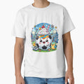 Cute Soccer Ball Milkshake Mascot - Kawaii Football Goal Celebration by M.Store Unisex T-shirt, Sweatshirt, Hoodie, Long Sleeve Tee - T-Shirt, Sweatshirt, Hoodie