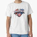 Croatia Vatreni Fan Gear: Official National Team Merchandise by ModernKhaos Unisex T-shirt, Sweatshirt, Hoodie, Long Sleeve Tee - T-Shirt, Sweatshirt, Hoodie