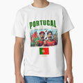Portuguese Fans Euro24, sausage on a Fork. Portugal by Get-Forked Unisex T-shirt, Sweatshirt, Hoodie, Long Sleeve Tee - T-Shirt, Sweatshirt, Hoodie