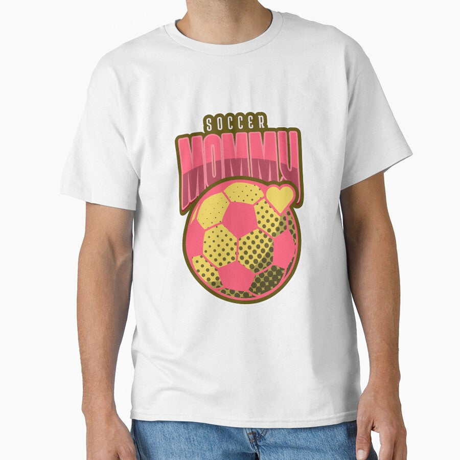 Lovely Soccer Mommy by Zefix Unisex T-shirt, Sweatshirt, Hoodie, Long Sleeve Tee - T-Shirt, Sweatshirt, Hoodie
