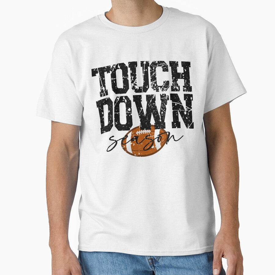 Touch Down, match for maman, pull football maman, amateur of football, maillot of American football, sweat maman sport by Tireneart - T-Shirt, Sweatshirt, Hoodie