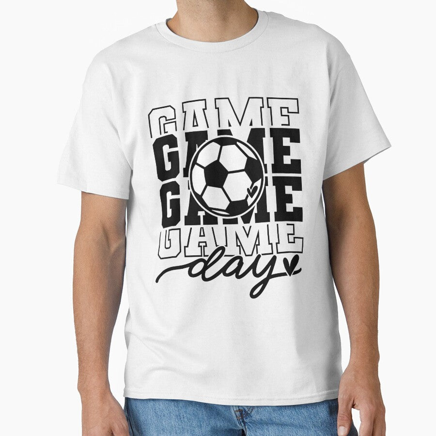 Game Day Soccer Lover by JoelFox165 Unisex T-shirt, Sweatshirt, Hoodie, Long Sleeve Tee - T-Shirt, Sweatshirt, Hoodie