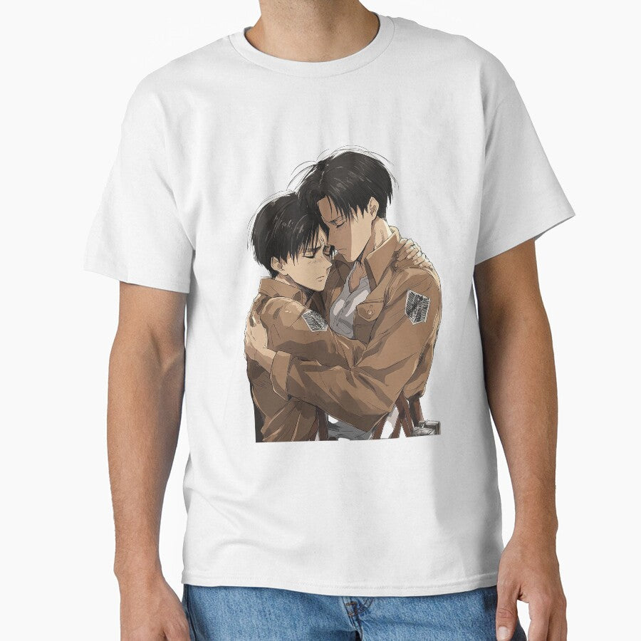 Unbreakable Bonds of the Survey Corps  Levi  Erens Passionate Embrace by Innamalinka Unisex T-shirt, Sweatshirt, Hoodie, Long Sleeve Tee - T-Shirt, Sweatshirt, Hoodie